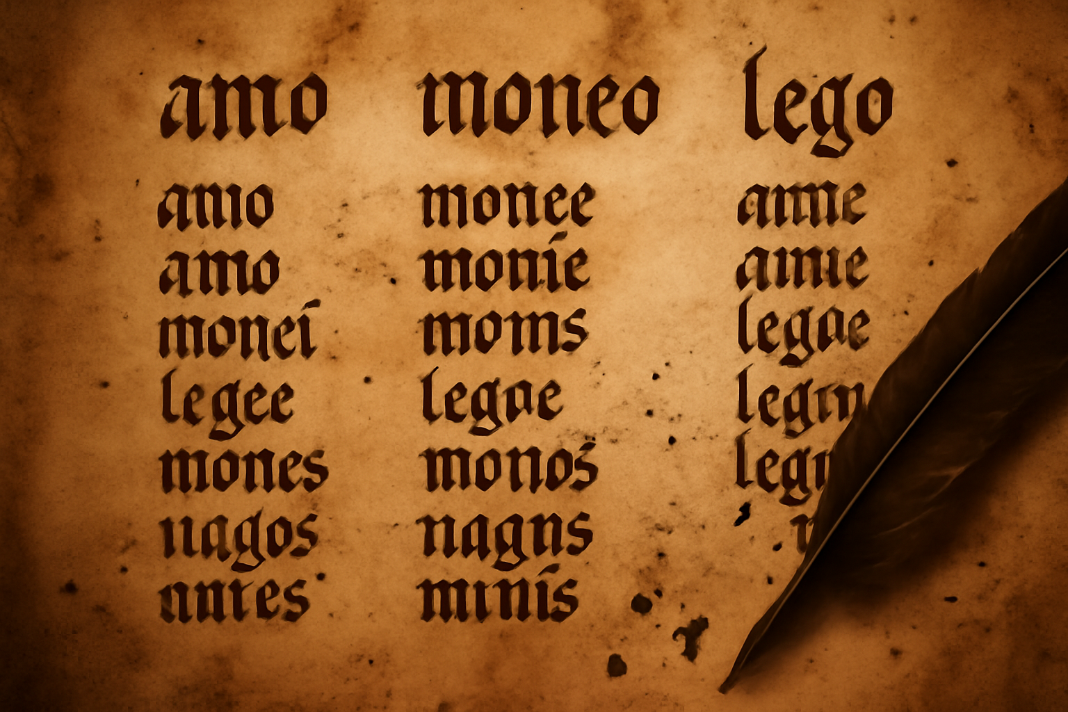 Dantes Archaic Verbs: A Quick Guide to Medieval Tuscan Verb Forms