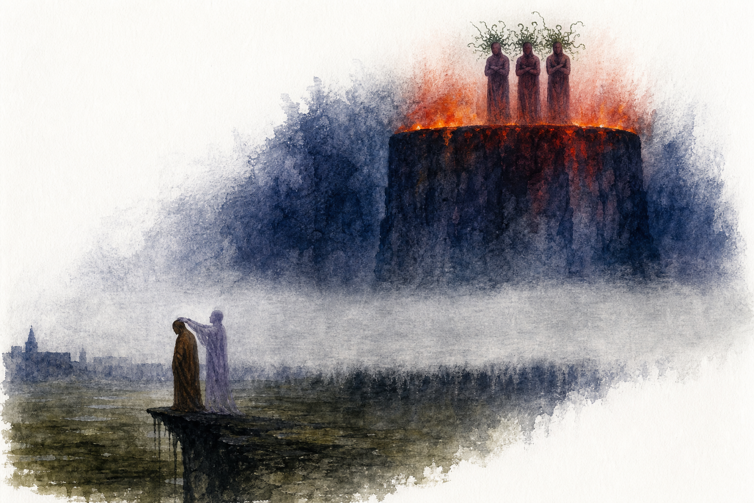 The Furies on the Tower  Inferno 9
