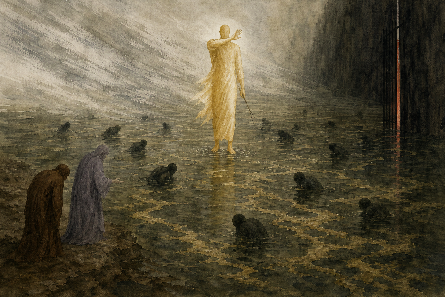 The One Who Crossed the Styx Dry-Shod  Inferno 9